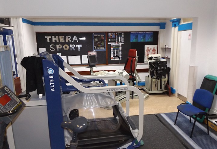 A view of Thera-Sport clinic