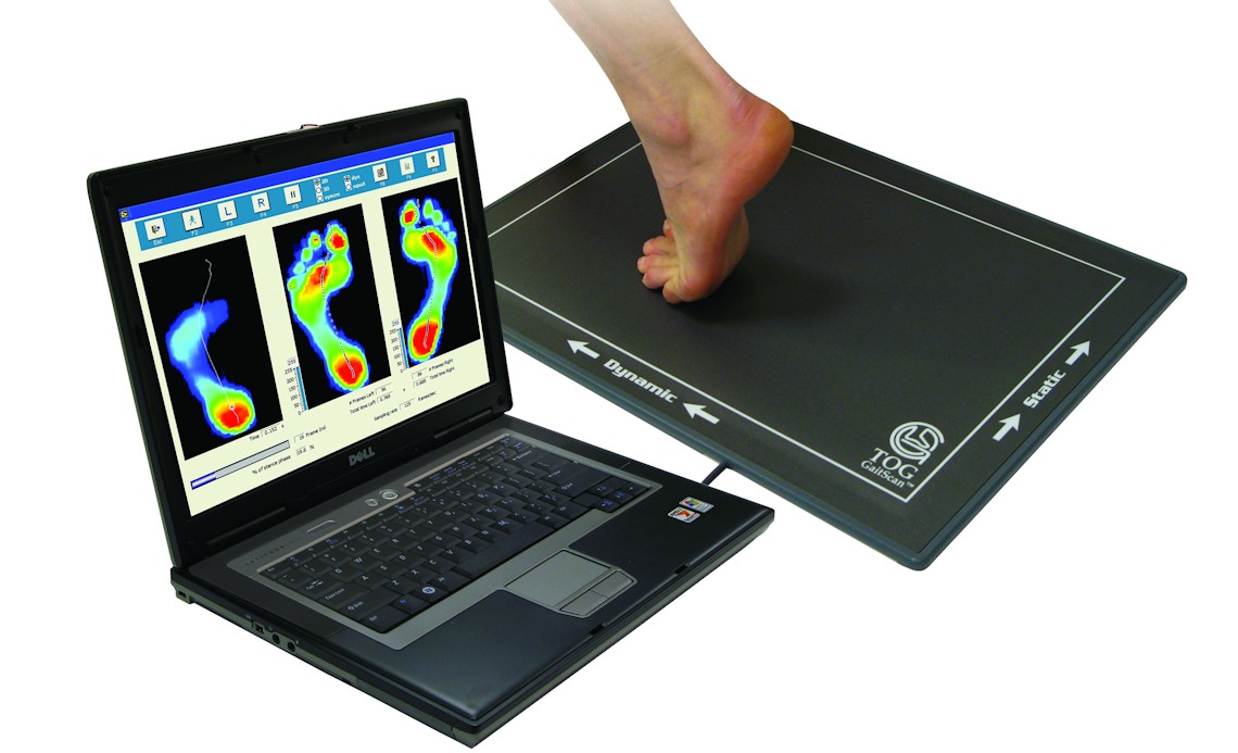 Image of the gait Scan equipment
