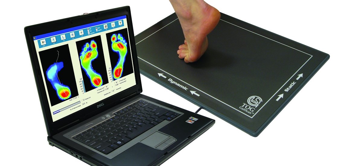 Image of the gait Scan equipment